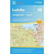 66 Ludvika Sverigeserien 1:50 000